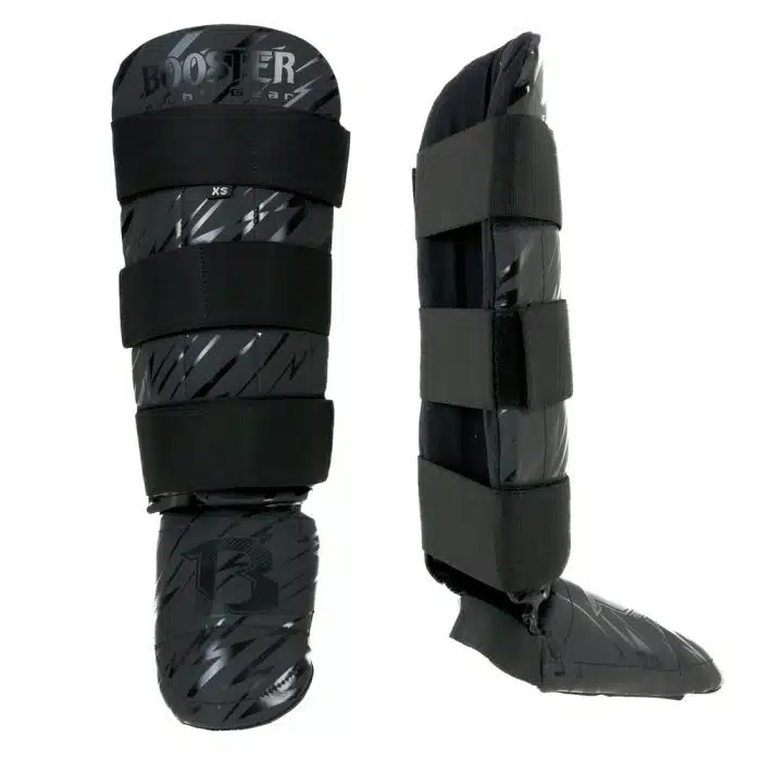 Booster Scheenbeschermers Combat Serie Kids Zwart