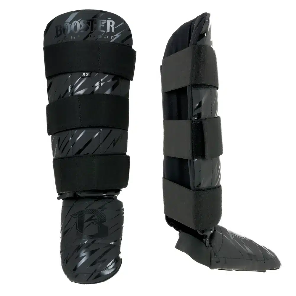 Booster Scheenbeschermers Combat Serie Kids Zwart
