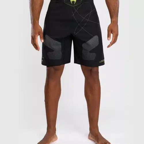 Venum Training Camp 4.0 Gevechtsshort - Zwart/Neon Groen
