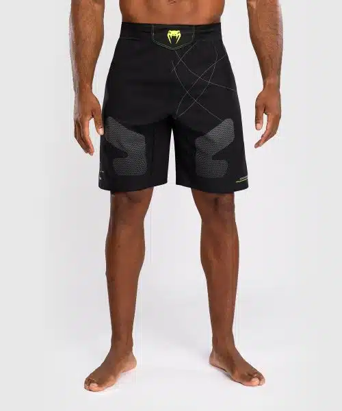 Venum Training Camp 4.0 Gevechtsshort - Zwart/Neon Groen