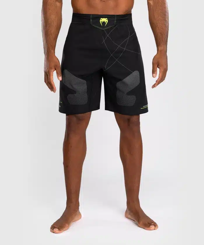Venum Training Camp 4.0 Gevechtsshort - Zwart/Neon Groen
