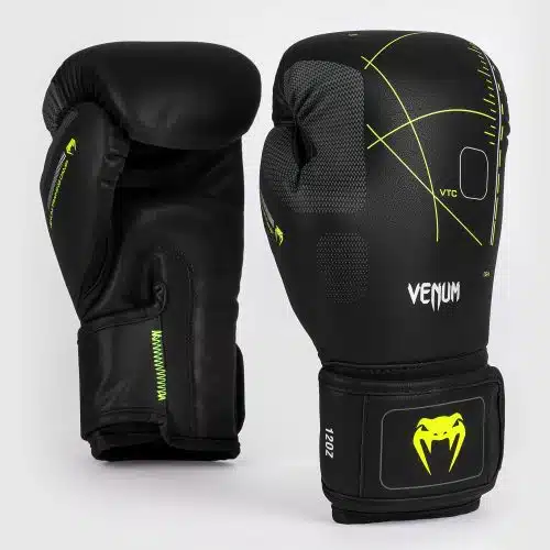 Venum Bokshandschoenen Training Camp 4.0 Black/Neon Green