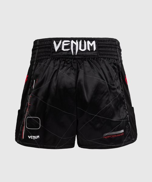 Venum Muay Thai Shorts Tactical XT Black/Fire Red
