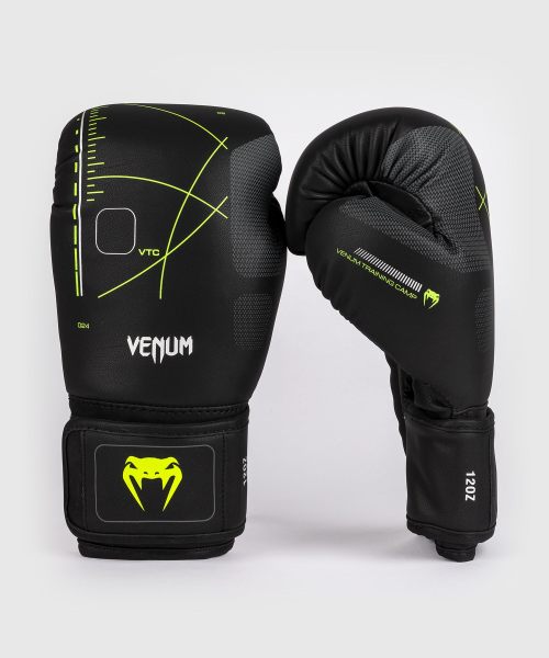 Venum Bokshandschoenen Training Camp 4.0 Black/Neon Green