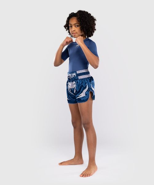 Venum Kickboksbroek Kids Inferno Royal Blue