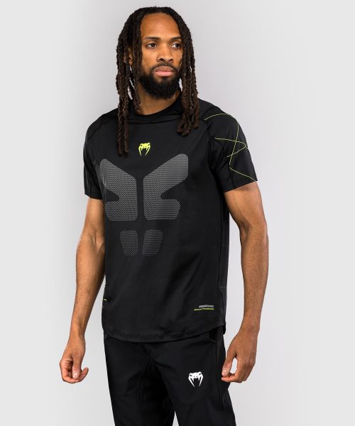 Venum Training Camp 4.0 Dry-Tech T-shirt - Zwart/Neon Groen