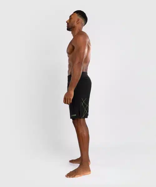 Venum Training Camp 4.0 Gevechtsshort - Zwart/Neon Groen