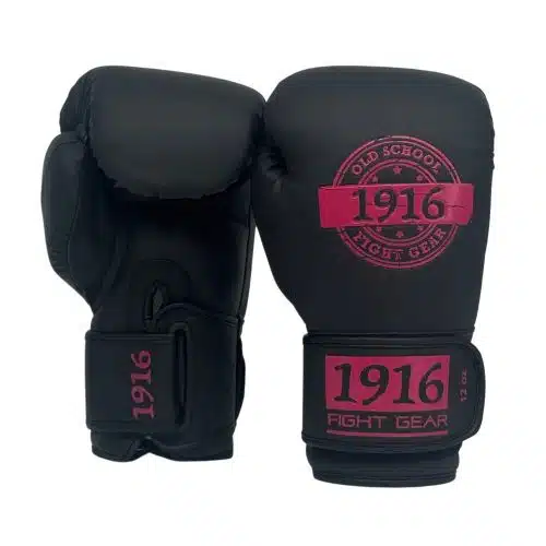 1916 Fight Gear Bokshandschoen Legend Pu Zwart/Roze