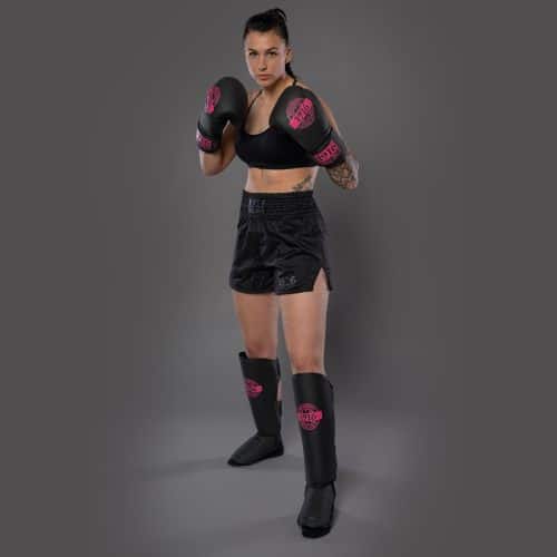 1916 Fight Gear Kickboks Set Legend Pu Special Black/Pink
