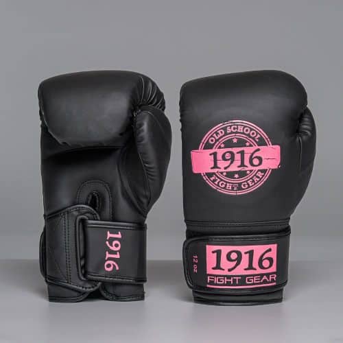 1916 Fight Gear Bokshandschoen Legend Pu Zwart/Roze