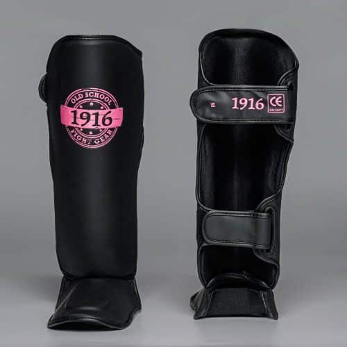1916 Fight Gear Scheenbeschermer Legend Advanced Black/Pink