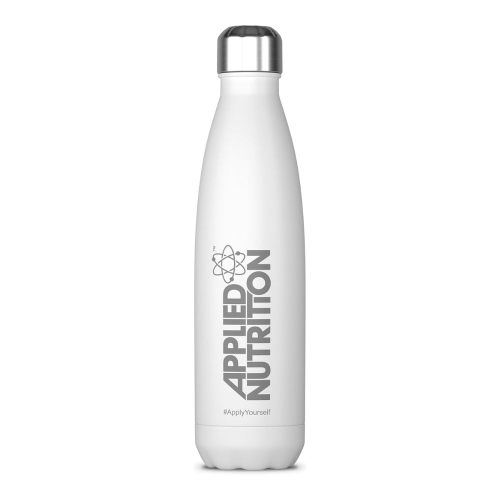 Applied Nutrition Stainless Steel Bottle White