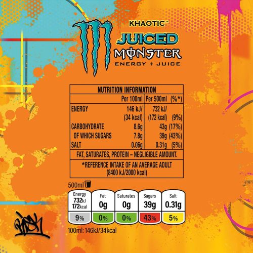Monster Energy Juiced Khaotic 500ml