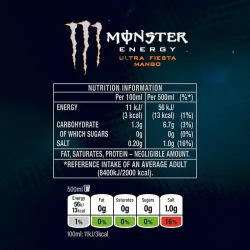 Monster Energy Ultra Fiesta Mango 500ml