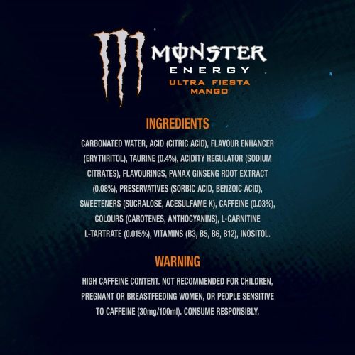 Monster Energy Ultra Fiesta Mango 500ml
