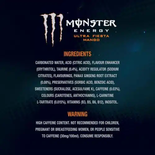 Monster Energy Ultra Fiesta Mango 500ml