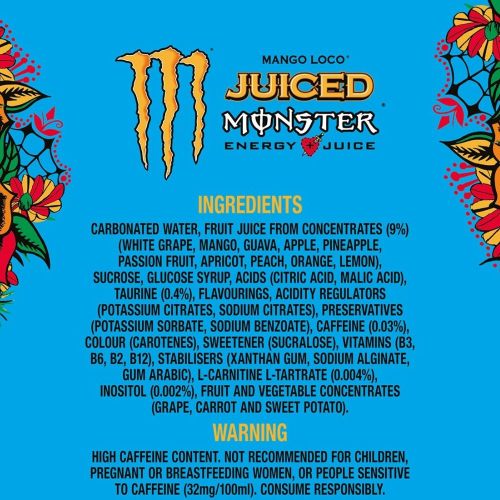Monster Energy Juiced Mango Loco 500ml