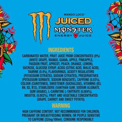 Monster Energy Juiced Mango Loco 500ml