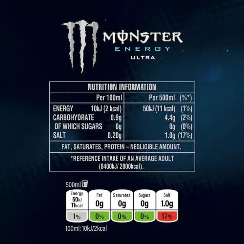 Monster Energy Ultra White 500ml