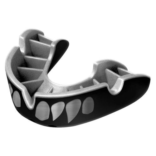 Opro Gebitsbeschermer Silver Superior Fit Jaws Zwart/Zilver