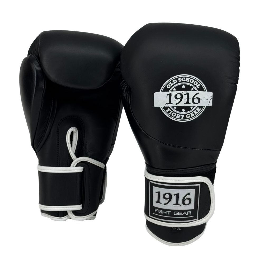 1916 Fight Gear Bokshandschoenen Legacy X Black/White