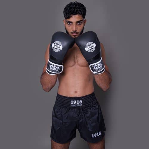 1916 Fight Gear Bokshandschoenen Legacy X Black/White