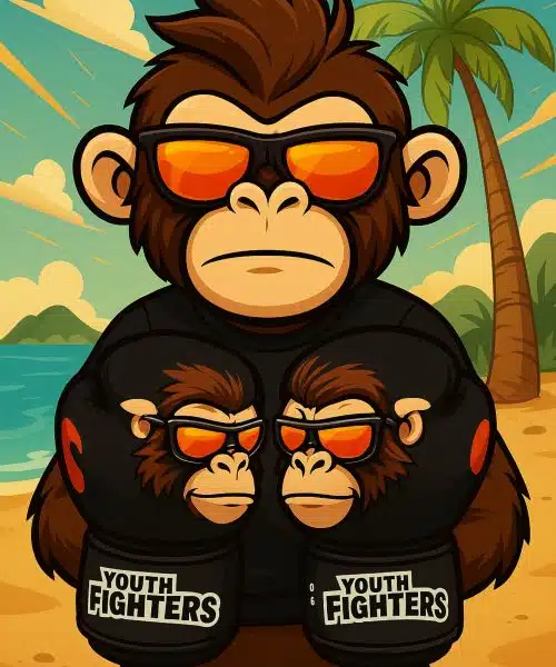 Youth Fighters Bokshandschoenen Kids Monkey