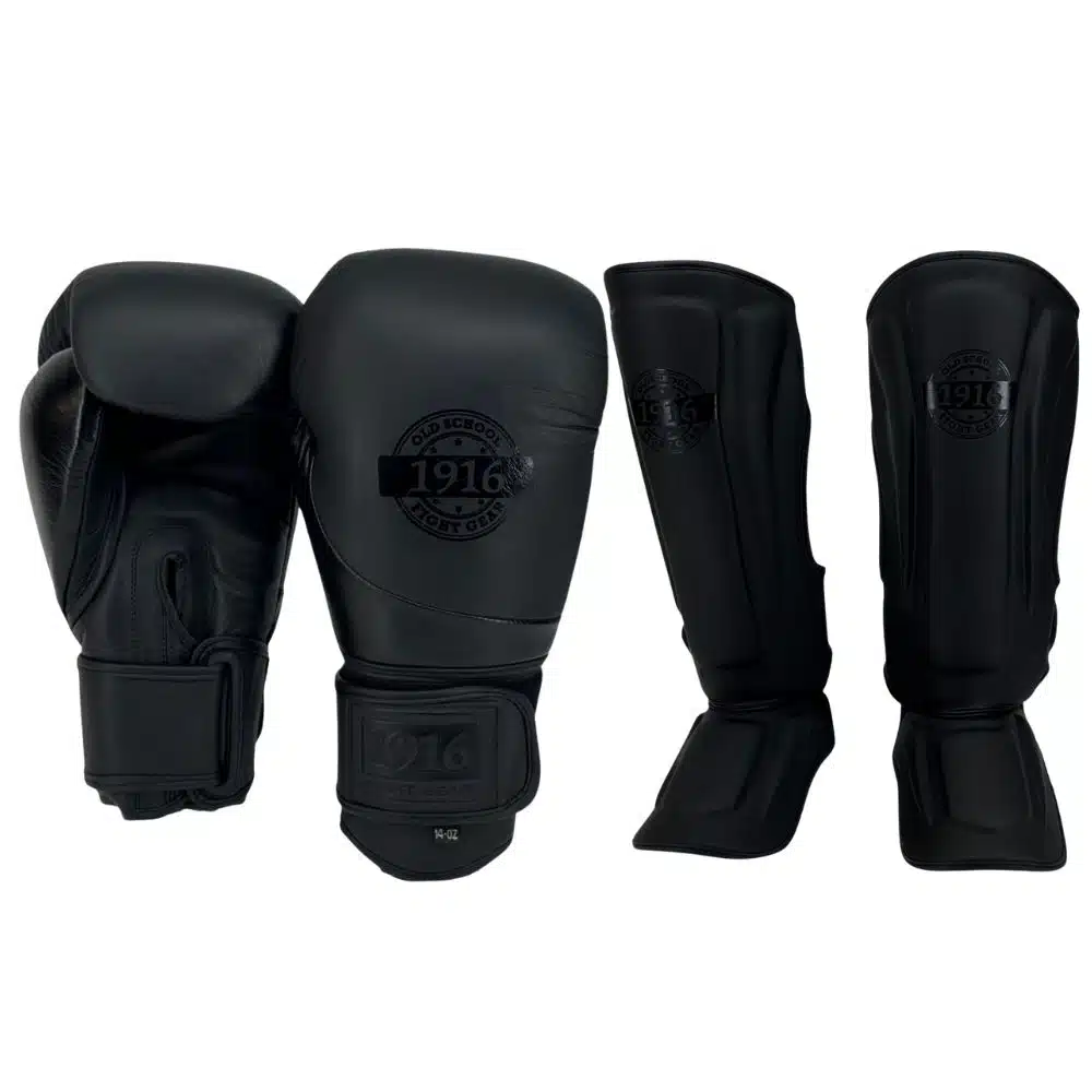 1916 Fight Gear Kickboks Set Legacy X Black
