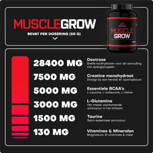 XXL Nutrition Muscle Grow Tropical