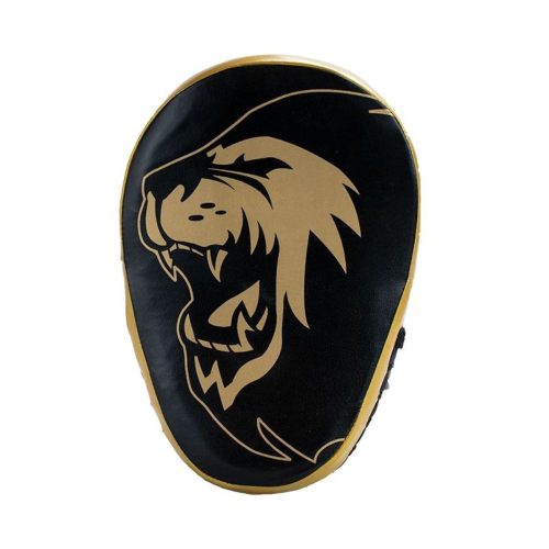 Super Pro Handpads Curved Leer Zwart/Goud