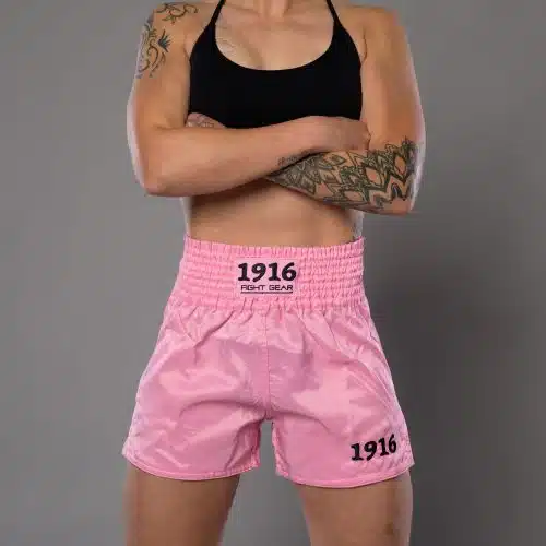 1916 Fight Gear Kickboksbroek Legend Pink/Black