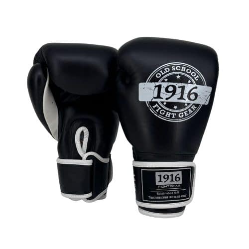 1916 Fight Gear Bokshandschoenen Ultimate Black/White