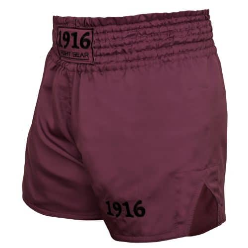 1916 Fight Gear Kickboksbroek Legend Maroon/Black