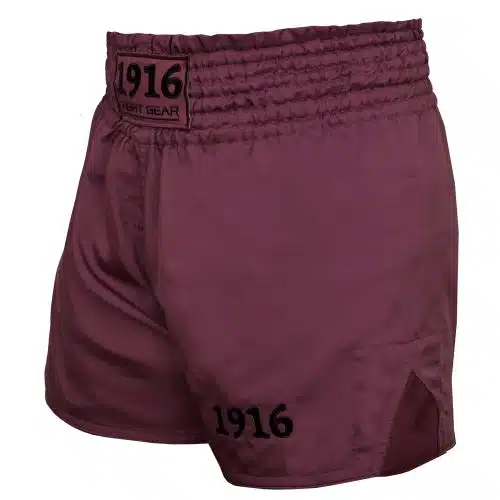 1916 Fight Gear Kickboksbroek Legend Maroon/Black