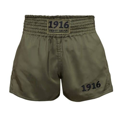1916 Fight Gear Kickboksbroek Legend Army Green/Black