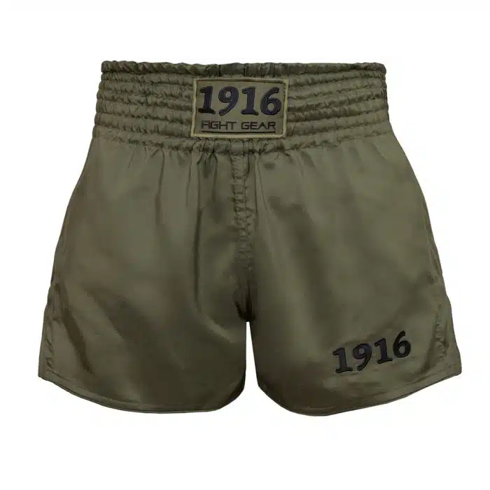 1916 Fight Gear Kickboksbroek Legend Army Green/Black