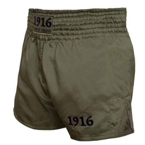 1916 Fight Gear Kickboksbroek Legend Army Green/Black