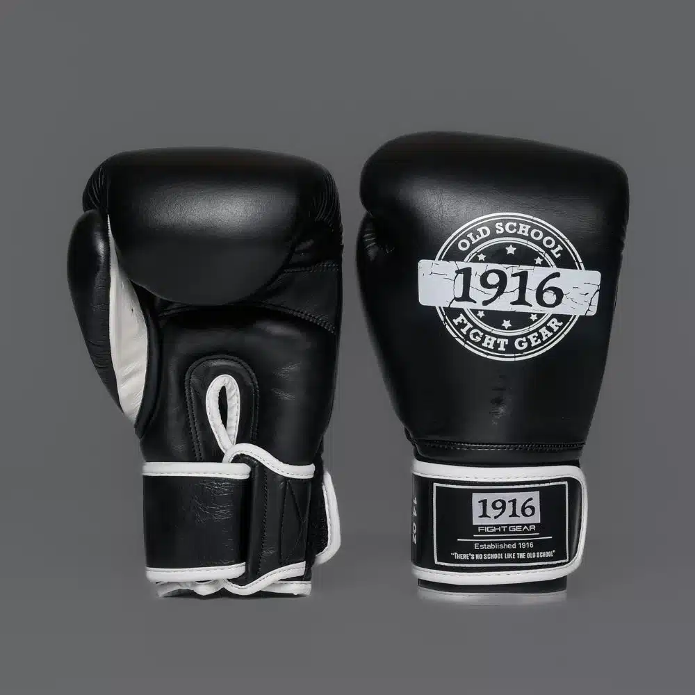1916 Fight Gear Bokshandschoenen Ultimate Black/White