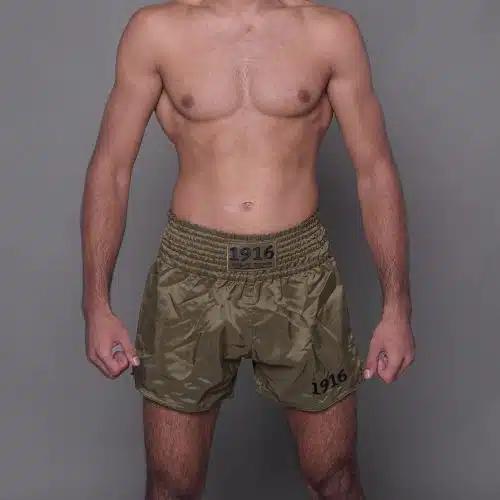 1916 Fight Gear Kickboksbroek Legend Army Green/Black