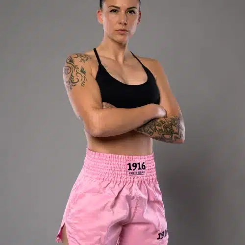1916 Fight Gear Kickboksbroek Legend Pink/Black