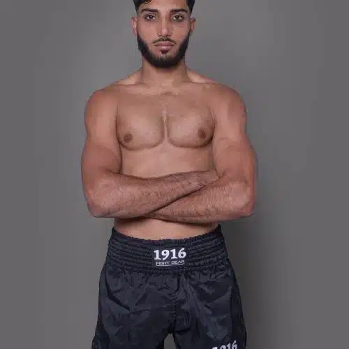 1916 Fight Gear Kickboksbroek Legend Black/White