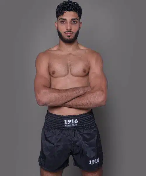 1916 Fight Gear Kickboksbroek Legend Black/White