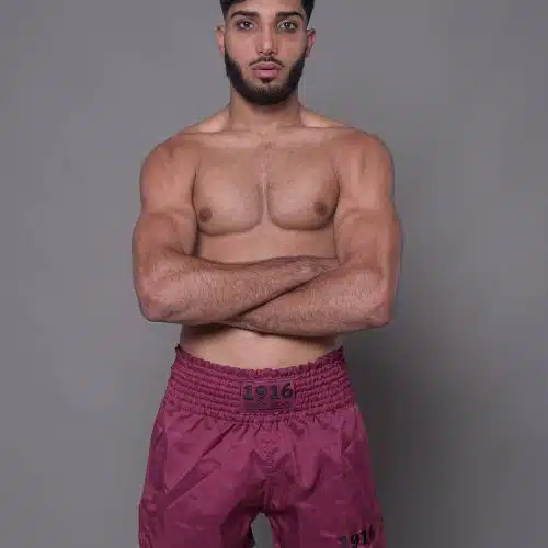 1916 Fight Gear Kickboksbroek Legend Maroon/Black