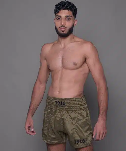 1916 Fight Gear Kickboksbroek Legend Army Green/Black