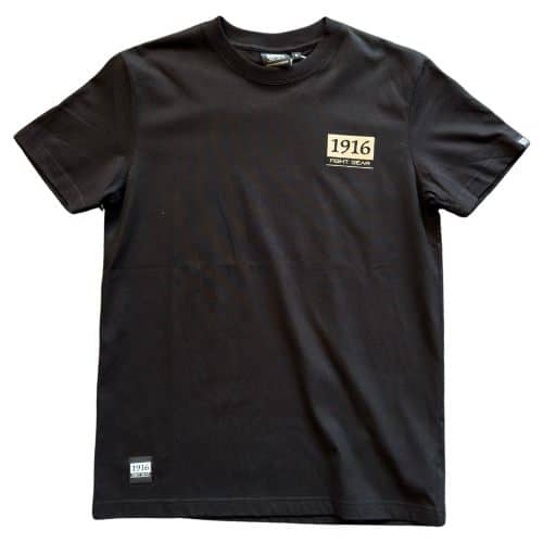 1916 Fight Gear T-Shirt Boxing Bag Black