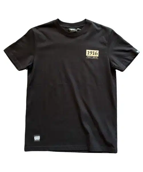 1916 Fight Gear T-Shirt Boxing Bag Black