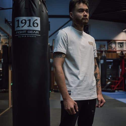 1916 fight gear t-shirt boxing bag off white