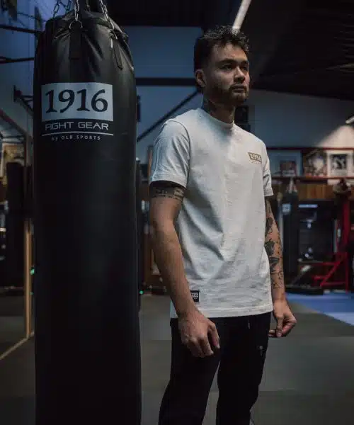 1916 fight gear t-shirt boxing bag off white