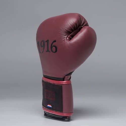 1916 Fight Gear Bokshandschoenen Premium Elite Maroon/Black