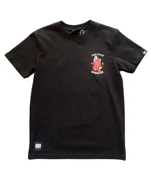 1916 Fight Gear T-Shirt Pray For My Enemies 2.0 Black/Red